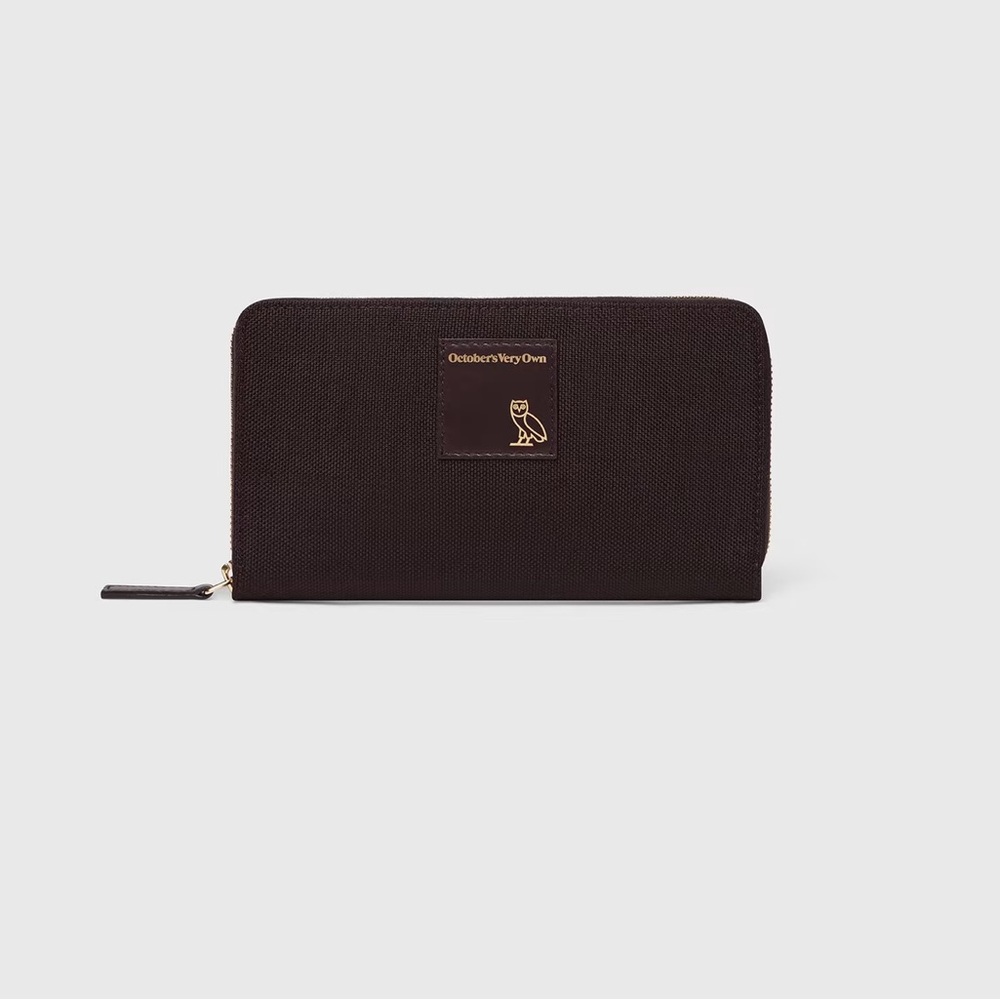 NWT October’s Very Own OVO long wallet Tuscan brown